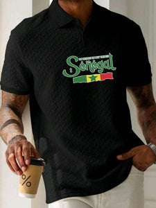 🇸🇳 Polo Homme « Sénégal » – Élégance et Confort