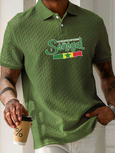🇸🇳 Polo Homme « Sénégal » – Élégance et Confort