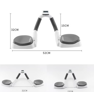 Équipement Abdominaux & Push-Up avec Tablette Intégrée – Le sport intelligent à portée de main