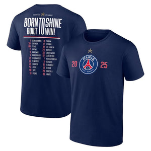T-Shirt Officiel PSG Champions d’Europe 2025 – Édition Limitée