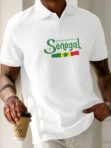 🇸🇳 Polo Homme « Sénégal » – Élégance et Confort
